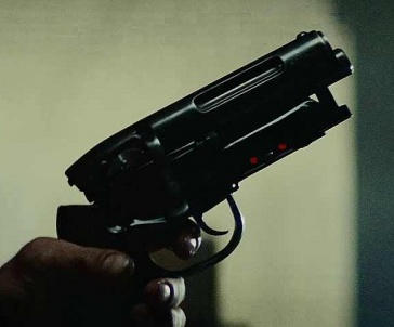 Deckard's pistol in Blade Runner