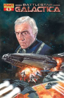 Advertisement for Classic Battlestar Galactica #4