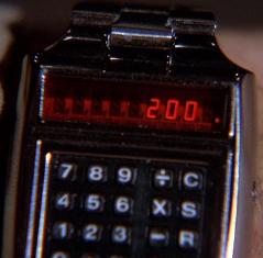 Apollo's calculator watch