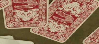 dinosaur playing cards