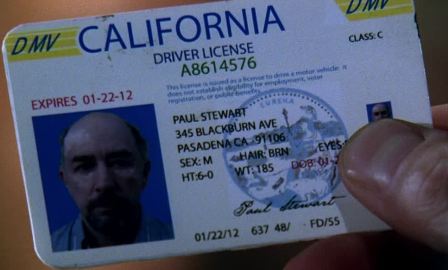Paul Stewart driver license