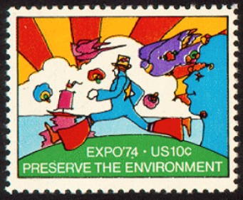 Expo '74 stamp