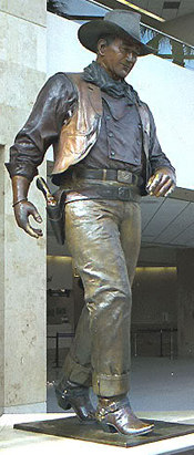 Statue at John Wayne Airport