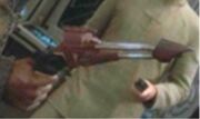 Klingon disruptor pistol circa 2370