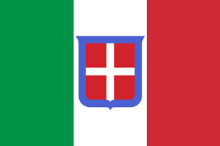 Flag of the Kingdom of Italy 1861-+946